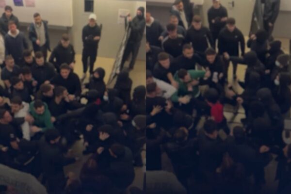 Video: Κουκουλοφόρος επιτέθηκε στον πρύτανη του Πανεπιστημίου Μακεδονίας