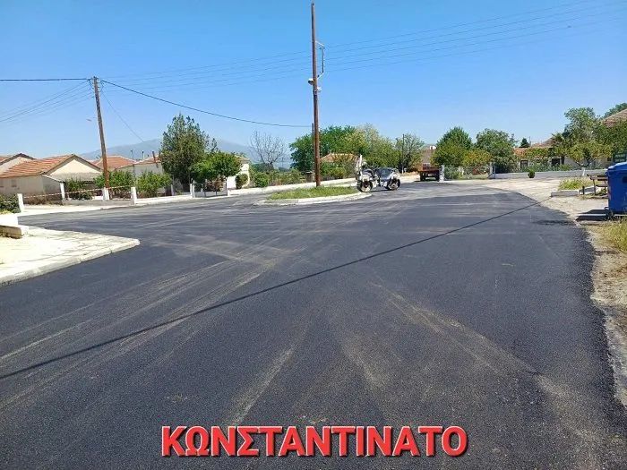 Δήμος Σερρών: Ασφαλτοστρώσεις σε Σκούταρι, Κάτω Καμήλα και Κωνσταντινάτο