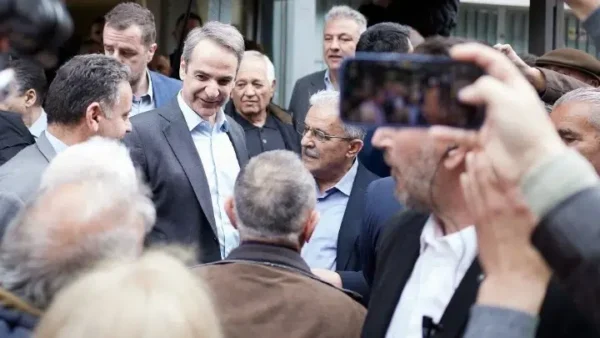 Κυρ. Μητσοτάκης από Αγία Βαρβάρα: «Συνεχίζουμε δυνατά, πάμε τη χώρα μπροστά παρά τις δυσκολίες, τα καλύτερα είναι μπροστά μας»