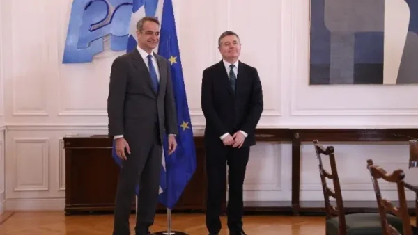 Κυρ. Μητσοτάκης: Η ελληνική οικονομία σημειώνει συνεχή πρόοδο - Π. Ντόναχιου: Αναγνωρίζω την εξαιρετική επιτυχία της ελληνικής οικονομίας