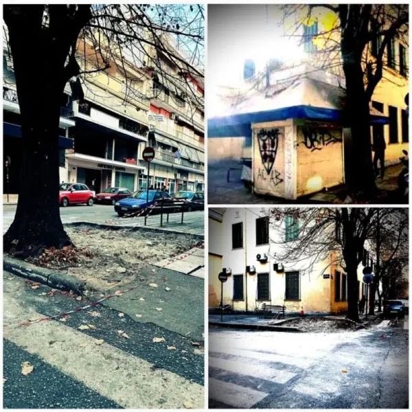 Απομακρύνονται τα εγκαταλειμμένα περίπτερα από τους δρόμους των Σερρών - video