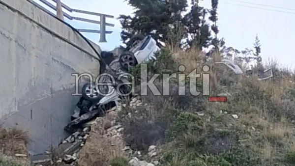 Τραγωδία στο Λασίθι: Νεκρός 19χρονος σε τροχαίο – Το αυτοκίνητό του έπεσε από γέφυρα