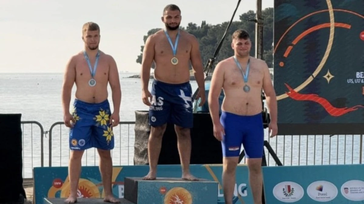 Ο Αποστολίδης πρωταθλητής Ευρώπης στο Beach Wrestling