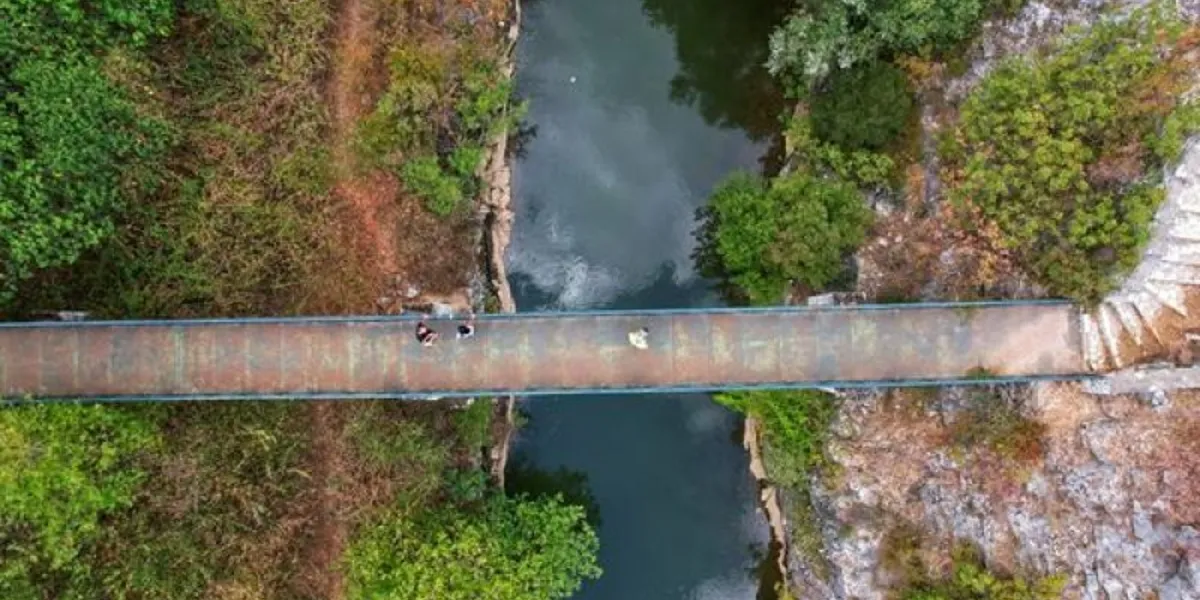 Φαράγγι Αγγίτη: Άγρια ομορφιά στο Grand Canyon των Σερρών - by drone
