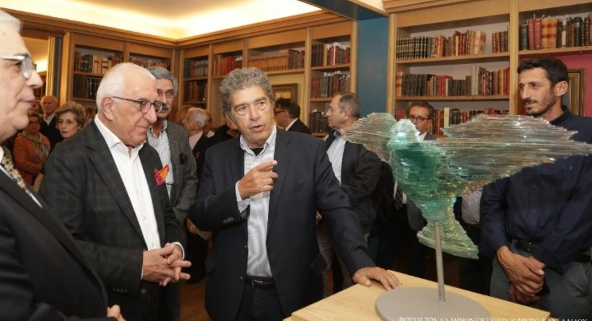 Βουλή: Έκθεση γλυπτικής με έργα του Κώστα Βαρώτσου εγκαινίασε ο Νικήτας Κακλαμάνης