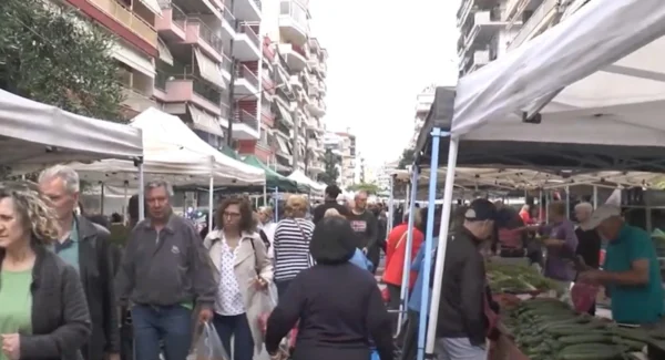 Γέμισε από κόσμο η λαϊκή αγορά των Σερρών - Τι λένε οι καταναλωτές για τις τιμές - video