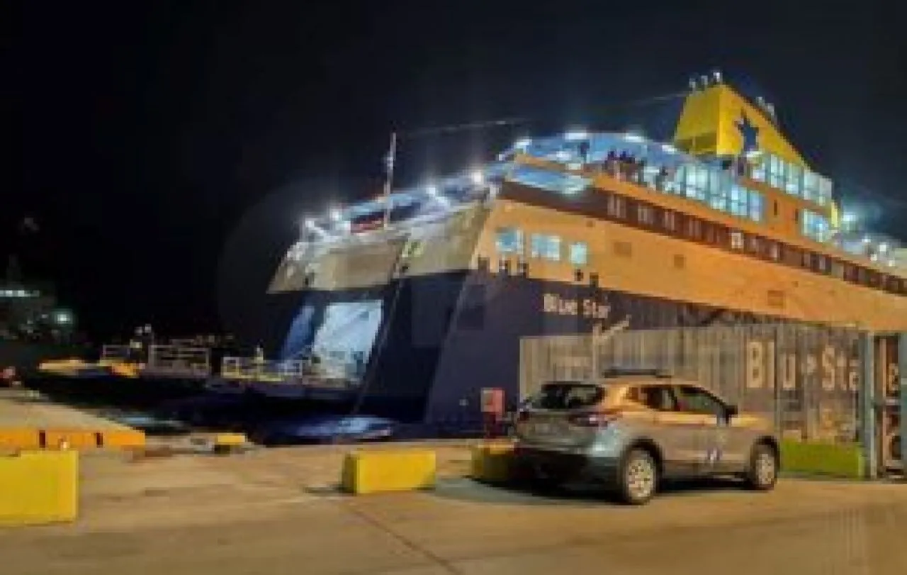 Lesvos-Blue-Star Συναγερμός για βόμβα στο Blue Star 1 – Εκκενώνεται το πλοίο