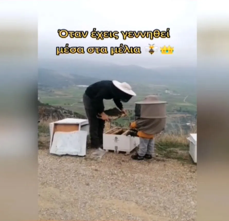 Από την Αθήνα, μελισσοκόμοι σε ένα χωριό της Ευβοίας