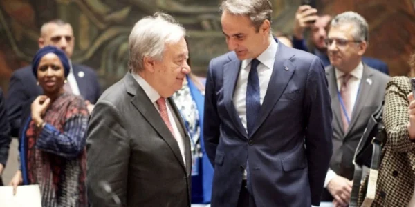 Ο Κυριάκος Μητσοτάκης χαιρέτισε τις προσπάθειες του ΓΓ του ΟΗΕ για την επανεκκίνηση των συνομιλιών για το Κυπριακό