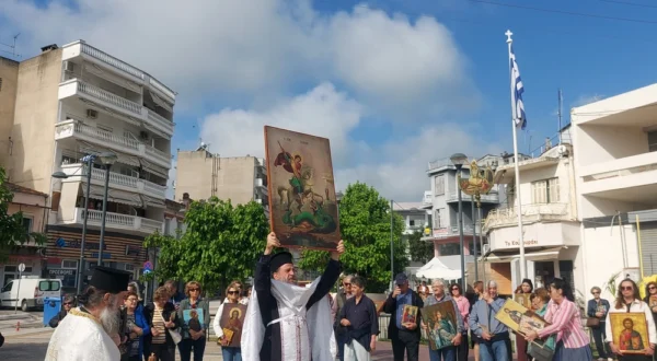 Νιγρίτα Σερρών: Λιτανεία εικόνων για «πλούσια» σοδειά στους αγρούς - Δείτε φωτογραφίες