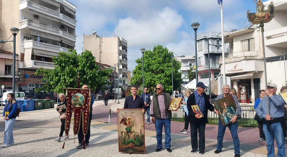 Νιγρίτα Σερρών: Λιτανεία εικόνων για «πλούσια» σοδειά στους αγρούς - Δείτε φωτογραφίες