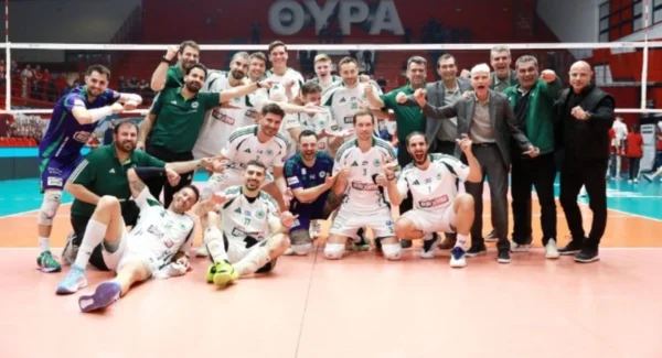 Βόλεϊ ανδρών: Πρωταθλητής με sweep ο Παναθηναϊκός
