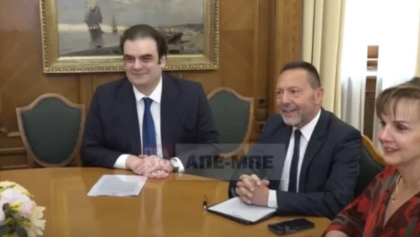 Επίσκεψη του Κυριάκου Πιερρακάκη στην Τράπεζα της Ελλάδος