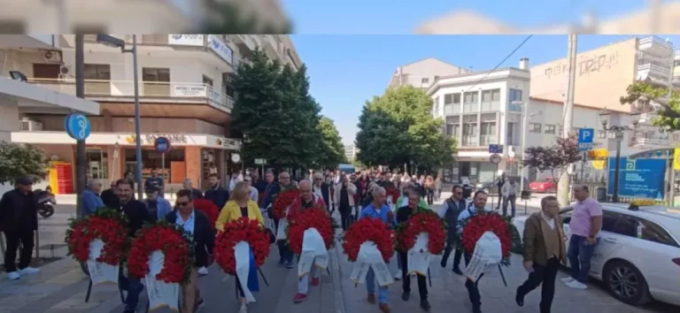 Με μικρή συμμετοχή οι απεργιακές συγκεντρώσεις της Πρωτομαγιάς στις Σέρρες - video