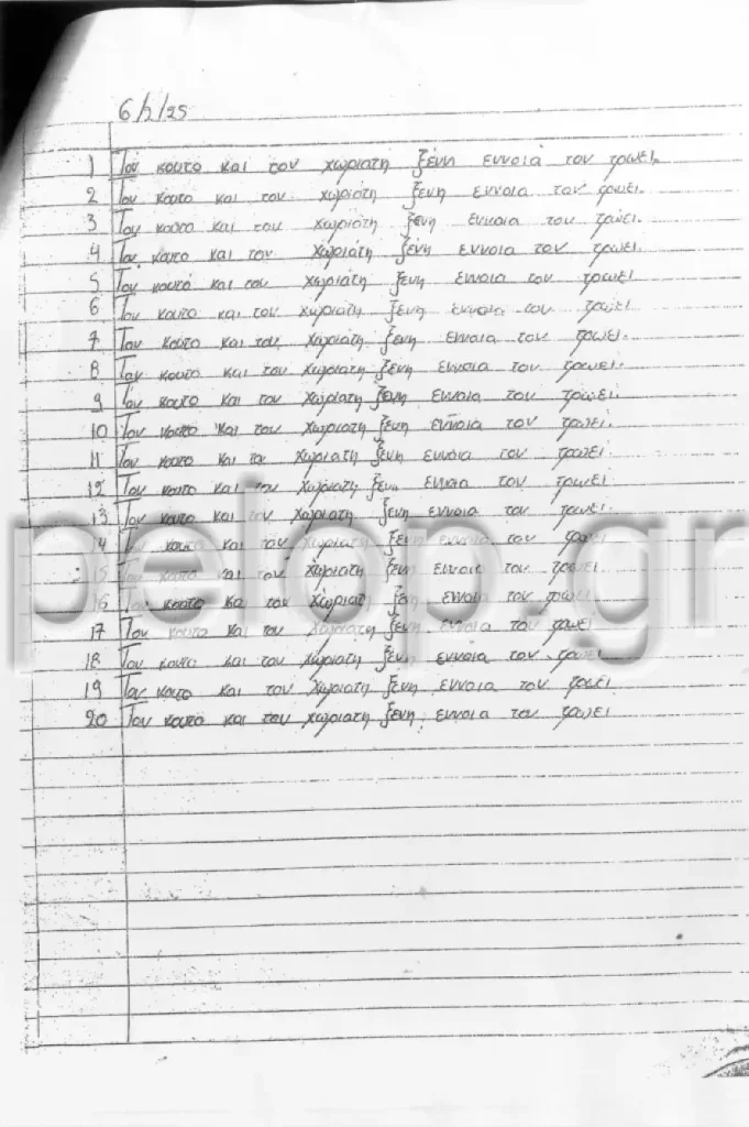 Διευθύντρια σχολείου της Πάτρας κατηγορείται για «ψυχολογικό εκβιασμό στους μαθητές» – Καταγγελίες ότι τους βάζει να γονατίζουν για να ζητήσουν συγγνώμη
