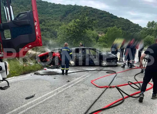 Τραγωδία στην Καβάλα: Απανθρακώθηκε οδηγός ΙΧ μετά από τροχαίο – Δείτε βίντεο και φωτογραφίες