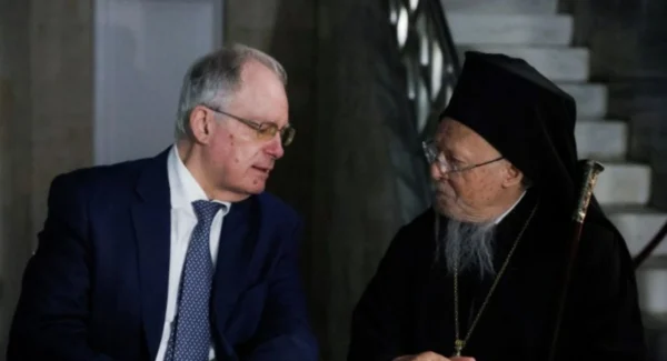 Συνάντηση ΠτΔ Κωνσταντίνου Τασούλα με τον Οικουμενικό Πατριάρχη Βαρθολομαίο