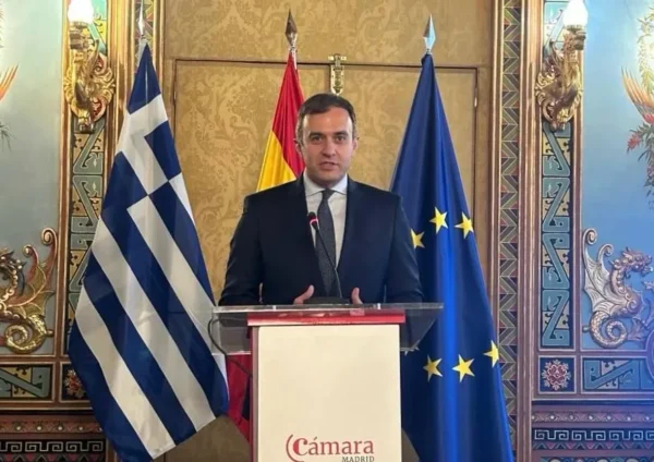 ΥΦΥΠΕΞ Χατζηβασιλείου από Μαδρίτη: Πολυεπίπεδη η συνεργασία Ελλάδας και Ισπανίας - Ανοίγουν νέοι δρόμοι στο εμπόριο και τις επενδύσεις