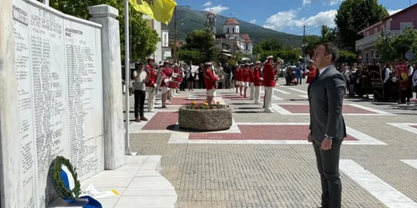 ΥΦΥΠΕΞ Χατζηβασιλείου στο Νέο Σούλι: Η θυσία των προγόνων μας είναι φάρος για τις επόμενες γενιές