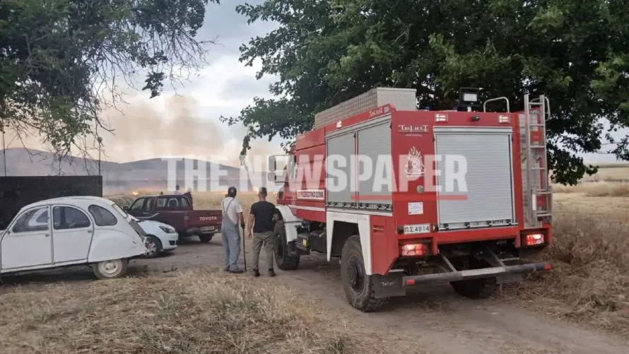 Φωτιά στη Μαγνησία στο Δήμο Ρήγα Φεραίου – Έκκληση στους κατοίκους για προσοχή