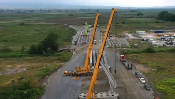 Γέφυρα Μαυροθάλασσας: Εντυπωσιακό video από την κατασκευή της
