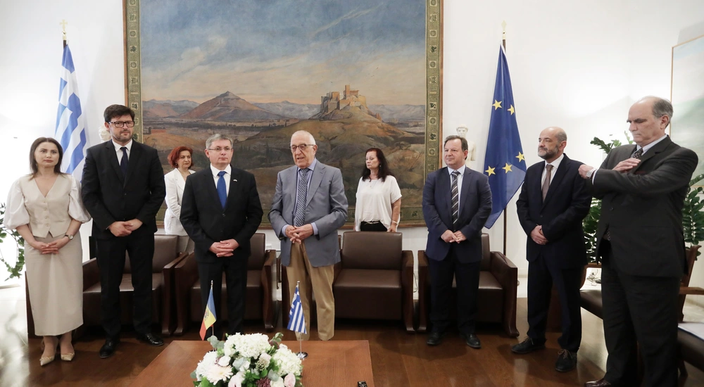 Συνάντηση του Προέδρου της Βουλής των Ελλήνων με τον Πρόεδρο του Κοινοβουλίου της Δημοκρατίας της Μολδαβίας