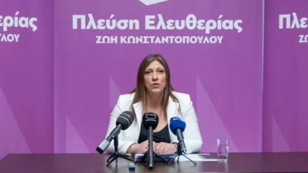Ζ. Κωνσταντοπούλου: Όχι στα εγκλήματα πολέμου και στο ράλι των εξοπλισμών