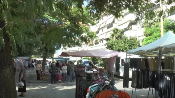 Δεκάδες οι κενές θέσεις στην λαϊκή αγορά των Σερρών - video