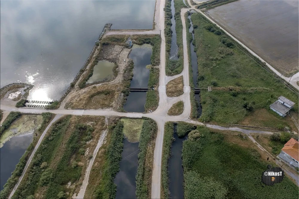 Περιήγηση στην Λιμνοθάλασσα Καλοχωρίου: Δείτε video και φωτογραφίες