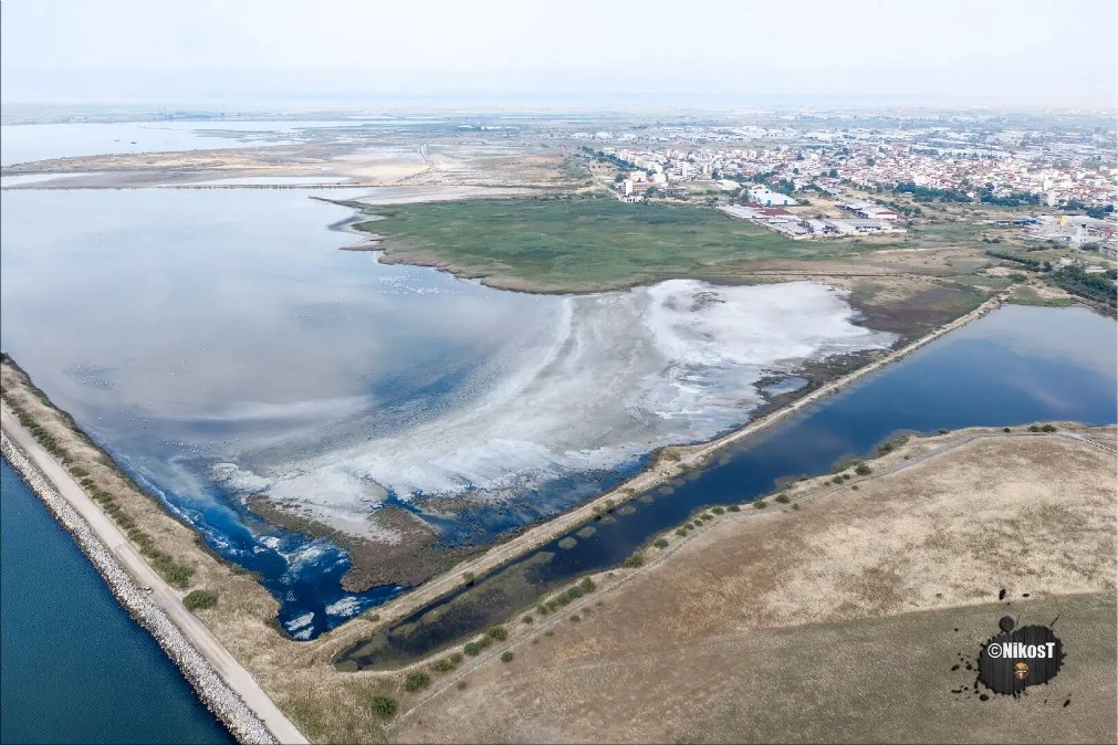 Περιήγηση στην Λιμνοθάλασσα Καλοχωρίου: Δείτε video και φωτογραφίες