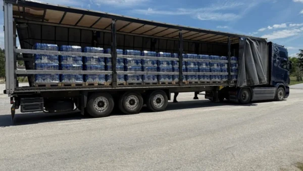Δωρεά φυσικού μεταλλικού νερού από εταιρεία στο Δήμο Σερρών
