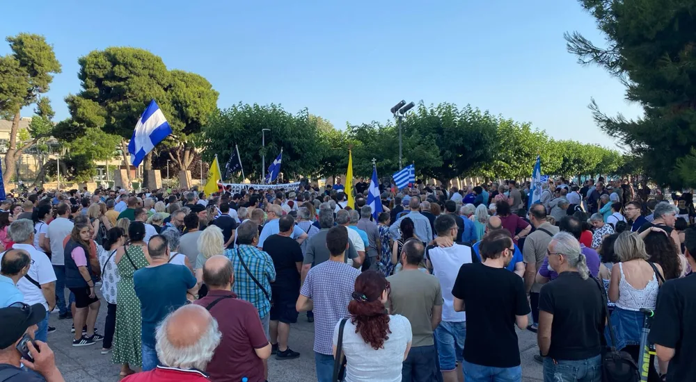 Θεσσαλονίκη: Πορεία διαμαρτυρίας ενάντια στον Προσωπικό Αριθμό - video