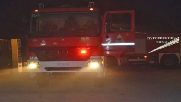 Πυρκαγιά σε θερμοκήπιο στη Θάσο – Άμεση η επέμβαση της Πυροσβεστικής