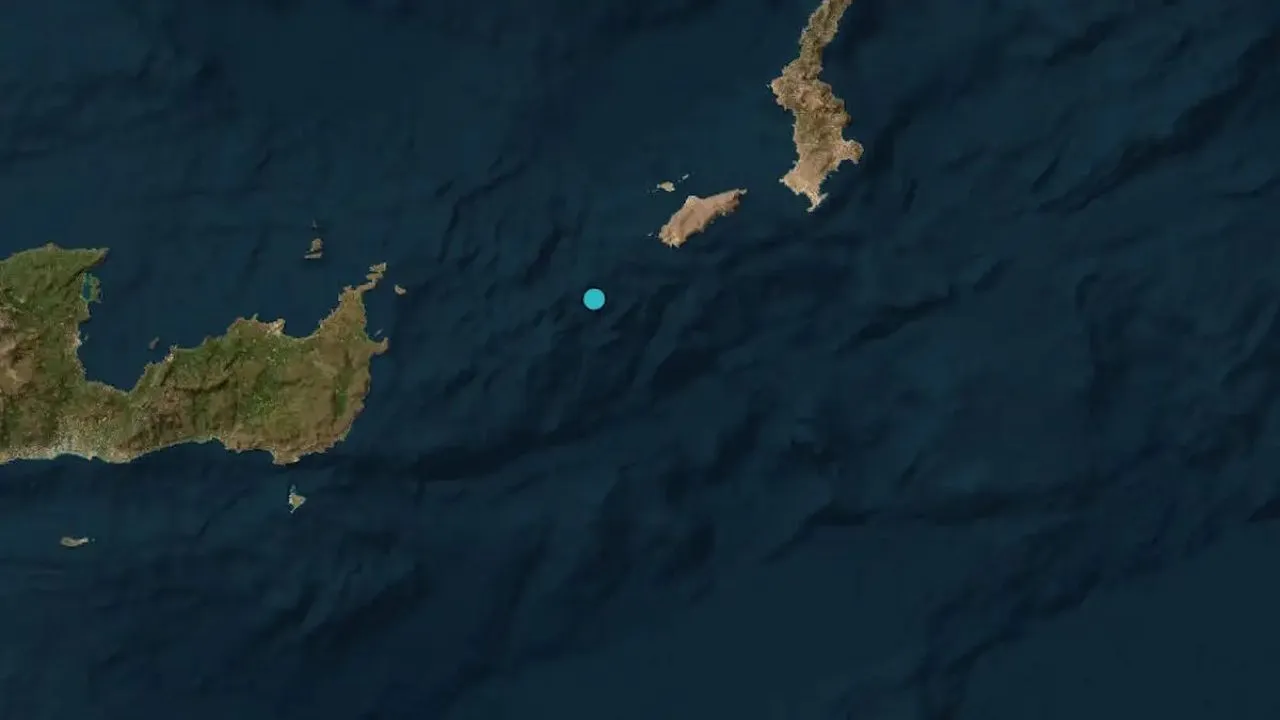 Σεισμός 3,2 Ρίχτερ ανοιχτά από την Κάσο – 11,9 χιλιόμετρα το εστιακό βάθος