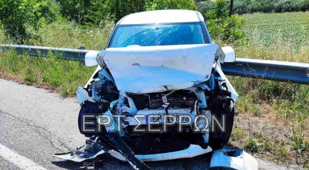 Σέρρες: Νεκρός 64χρονος οδηγός μετά από μετωπική σύγκρουση αυτοκινήτων