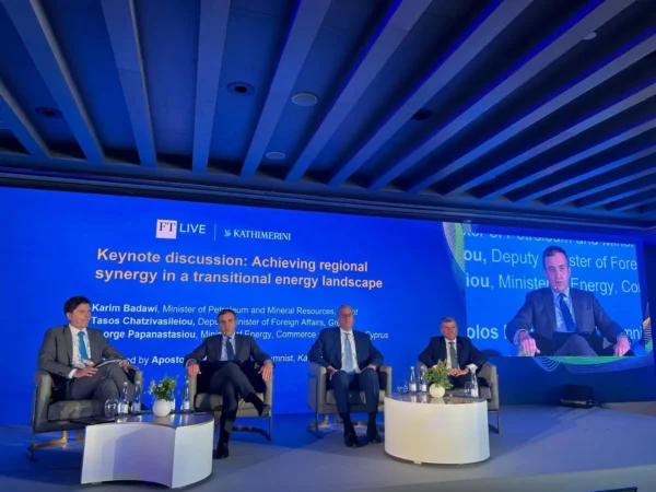 ΥΦΥΠΕΞ Χατζηβασιλείου στο Energy Transition Summit των Financial Times: «Στη Μεσόγειο, η ενέργεια δεν πρέπει να διχάζει – μπορεί να ενώσει»