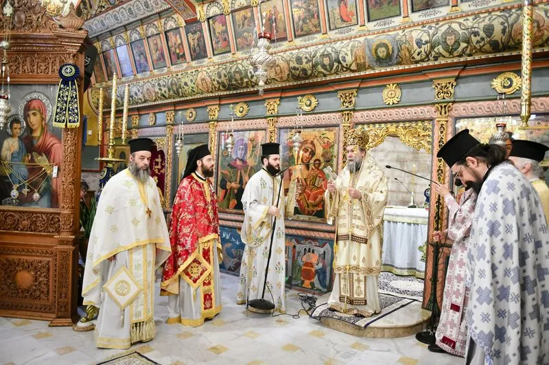 Σέρρες: Με λαμπρότητα η Θεία Λειτουργία για την εορτή της Αγίας Μαρίνας - φωτο