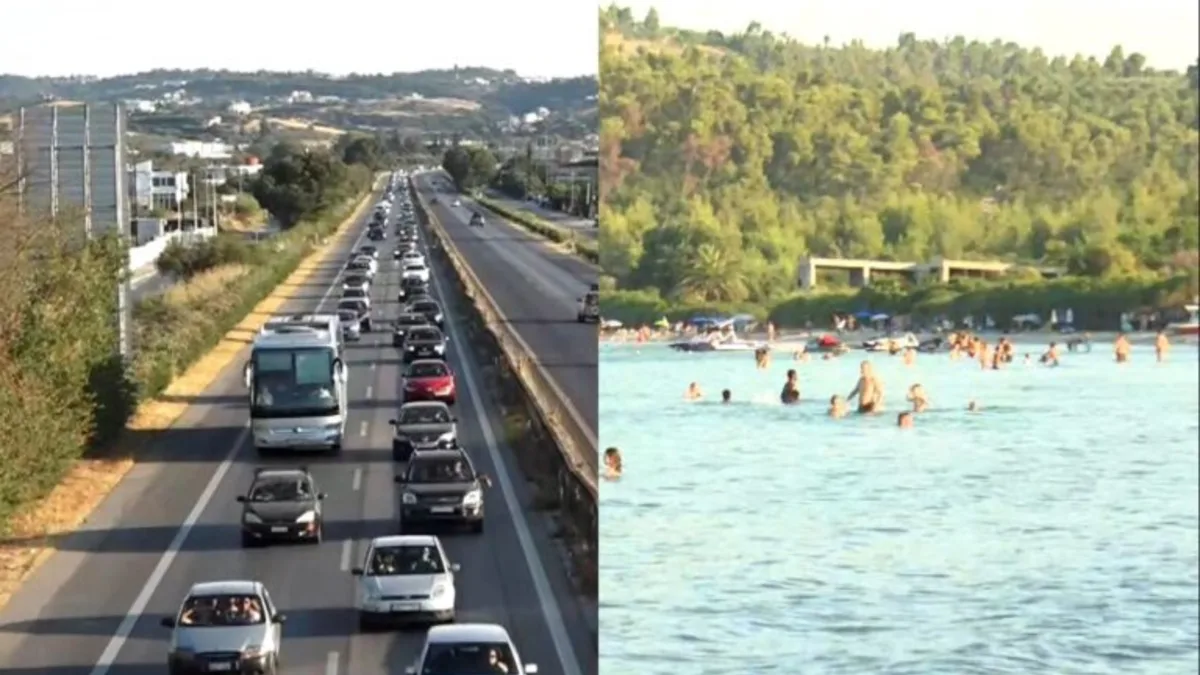 Θεσσαλονίκη: Επιστρέφουν οι εκδρομείς του Σαββατοκύριακου – Γεμάτες οι παραλίες της Χαλκιδικής