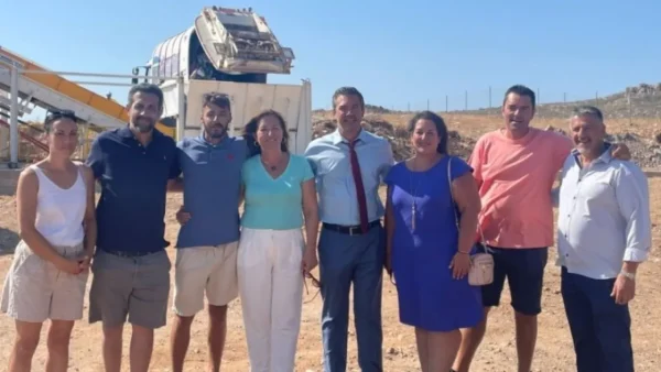 Σε λειτουργία ο Σταθμός Μεταφόρτωσης Απορριμάτων στην Ελαφόνησο