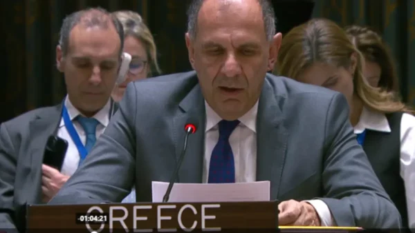 Γ.Γεραπετρίτης σε συνεδρίαση του ΣΑ για την Μέση Ανατολή: Η Ελλάδα θα συνεχίζει να στηρίζει τον συριακό λαό