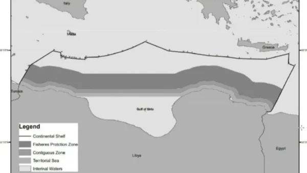 Νέα πρόκληση από τη Λιβύη: Κατέθεσε στον ΟΗΕ χάρτη με τα όρια της υφαλοκρηπίδας έως την Κρήτη