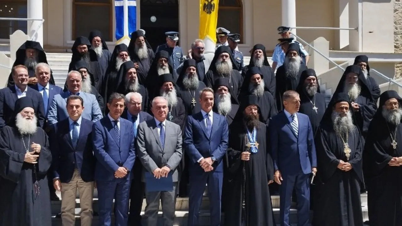Κ. Μητσοτάκης: Ο λόγος της αλήθειας της Αθωνικής πολιτείας να ακουστεί πιο ισχυρός σε ένα παγκόσμιο περιβάλλον σύγχυσης και αβεβαιότητας