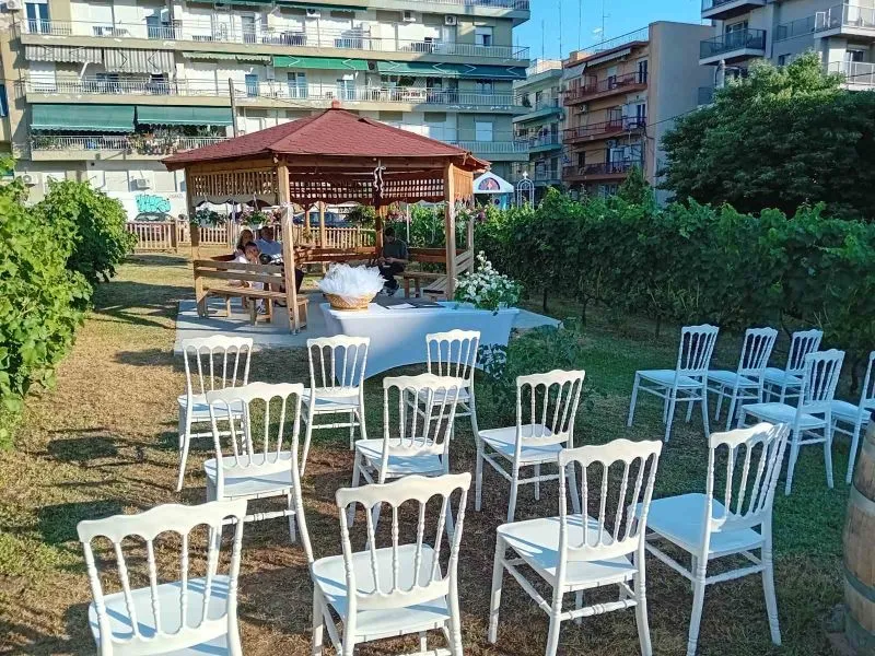 Ο πρώτος πολιτικός γάμος στον αστικό αμπελώνα του Δήμου Θεσσαλονίκης