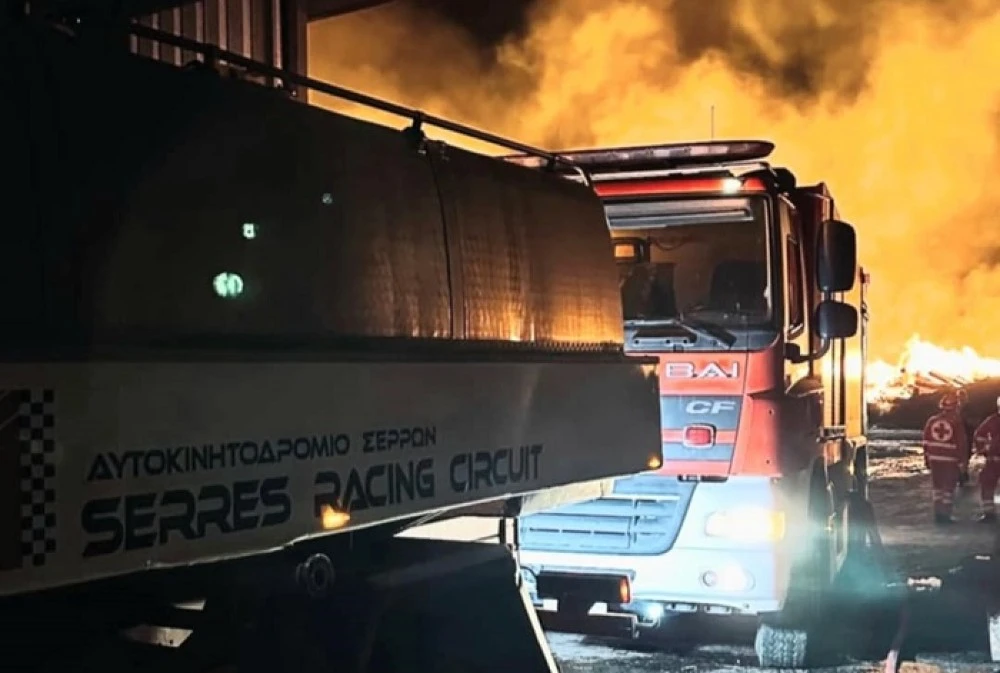 Ο Δήμος Σερρών συνέδραμε στην κατάσβεση της πυρκαγιάς στο Νέο Σούλι
