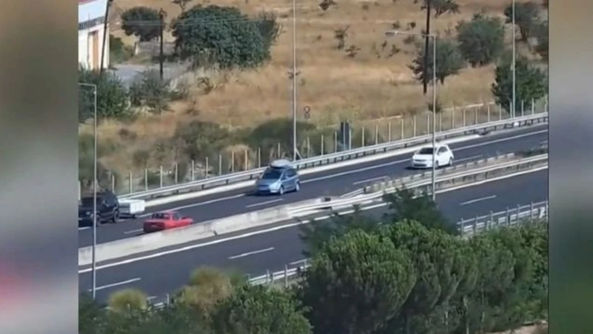 Οδηγός μπήκε στο αντίθετο ρεύμα στην εθνική οδό και δεν σταματούσε