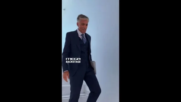 Ν. Ευαγγελάτος: Backstage πριν από την πρεμιέρα του «Live News»