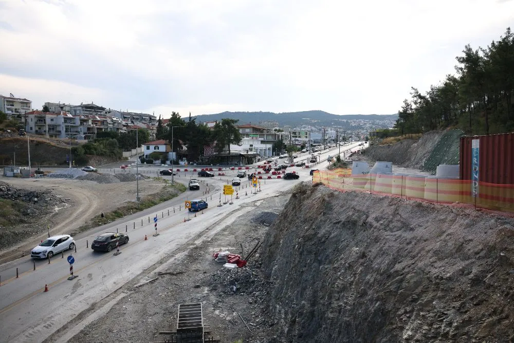 Θεσσαλονίκη: Το Flyover από ψηλά - Πλάνα των εργασιών από Drone