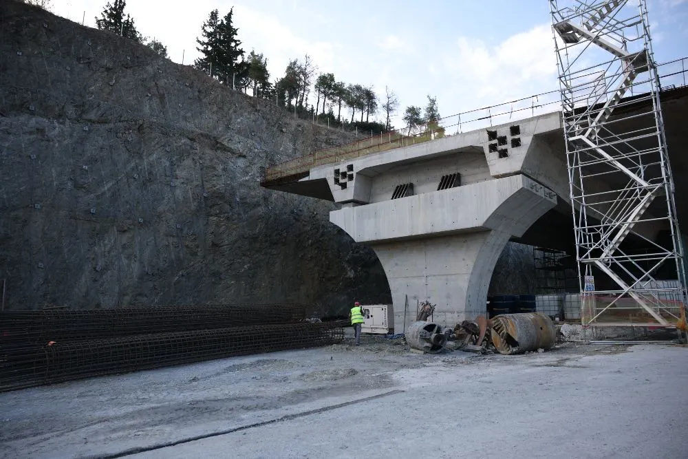 Θεσσαλονίκη: Το Flyover από ψηλά - Πλάνα των εργασιών από Drone
