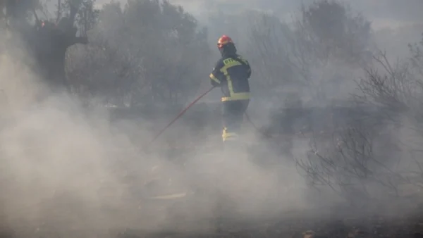 Αναζωπυρώθηκε η φωτιά στον δήμο Βόλβης- Ήχησε το 112