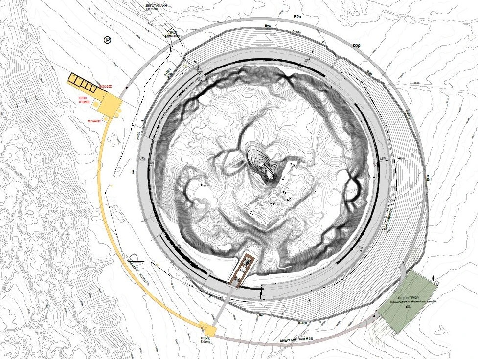 Αμφίπολη: Πώς θα διαμορφωθεί ο εκθεσιακός χώρος στον Τύμβο Καστά